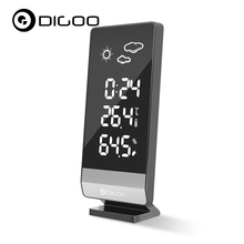 Digoo DG-TH11400 Weather Forecast Station  Indoor Outdoor Temperature Humidity Snooze Function Power Saving for Smart Home 2024 - buy cheap