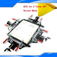 Hot Manual Screen Printing Stretcher for Silk T-Shirt Printer Equipment Machine Press 2024 - buy cheap