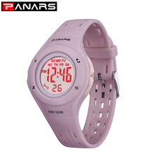 PANARS Sports Children Watches Waterproof Led Multifunctional Kid Boy Watch Digital Watches For Kids digitaal horloge meisje 2024 - buy cheap