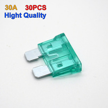 High Quality 30A Standard Auto Car Boat Truck 30Pcs/Lot Fuse Blade 2024 - buy cheap
