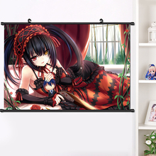 Pôster de parede de manga de 40x60cm, cosplay de tobiichi original yatogami tenka, mural de rolagem, pôster para pendurar na parede, decoração de arte para casa 2024 - compre barato