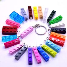 5pcs Colorful Building Block Keychain DIY Charms Toy Decor Findings Punk Earrings Phone Case Necklace Jewelry Pendants Accessory 2024 - buy cheap