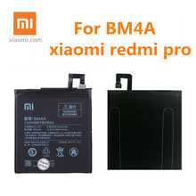 100% xiaomi Original for xiaomi Redmi Pro battery xiaomi battery 4000mAh BM4A mobile redmi pro phone battery  + tools 2024 - buy cheap