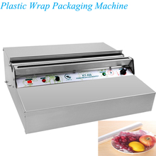 Máquina de envasado de plástico máquina de envasado de frutas de supermercado empacadora de verduras frescas de acero inoxidable máquina de sellado comercial KY-450 2024 - compra barato