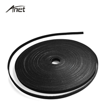 Anet Parts 100 meter 1.7m 6mm Width GT2 Timing Belt Fiber Reinforced Rubber Timing Belt For Reprap Prusa i3 A8 A6 3D Printer 2024 - buy cheap