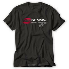 2019 Fashion Cool Men T-shirt Ayrton Senna Brazilian Legend T-Shirt Funny Design Tee Shirt 2024 - buy cheap