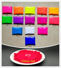 Dofuny 150g Mixed 15 colors,10g per color Fluorescent Powder Pigment  for DIY Paint Soap Neon powder Nail Glitter Powder 2024 - buy cheap
