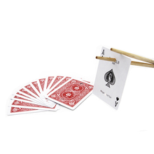 Pauzinhos cartões magia truque cartão magia conjuntos de magia perto de truques mágicos adereços mágicos brinquedos para crianças presentes 2024 - compre barato