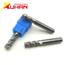 Carbide end mill 3Flute Φ8.0*8D*60L Aluminum Wood milling cutter Tungsten Steel endmills Tool By Cnc Maching 2024 - compre barato