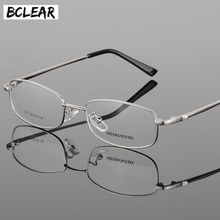 BCLEAR Fashion Eyeglasses Brand Design Unisex Classic Metal Full Frame Optical Frame Glasses Vintage Eyewear For Men Women 917 2024 - buy cheap