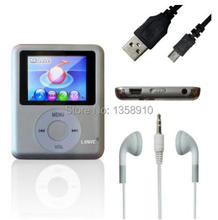 Built in 16g  3th mp3 Mp4 Player  New Slim1.8''   LCD Screen PMP Video Media Fm Radio with retailbox and freegift  9colors 2024 - купить недорого