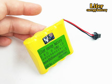 Batería de Control remoto de 4,8 V y 900mAh, juguete eléctrico para instalaciones de seguridad, grupo de baterías AA de NI-CD, 20 unids/lote 2024 - compra barato