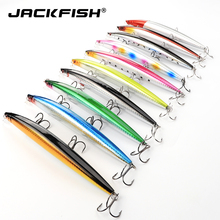 JACKFISH 3D eye Fishing lure Large Size 180mm/25G 10pcs/lot hard bait artificial baits Laser painting minnow wobbler pesca 2024 - buy cheap