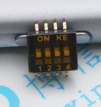 10 flash 1.27 original 4 bits importado interruptor de código de discagem de estrada 1.27mm 4 2024 - compre barato
