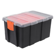 Caja de Herramientas de almacenamiento multifuncional, organizador de plástico transparente, # Aug.26 2024 - compra barato