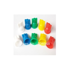 Base de lâmpada pçs/lote t10 de 2000 lâmpadas, peças de luz de led automática, cores misturadas