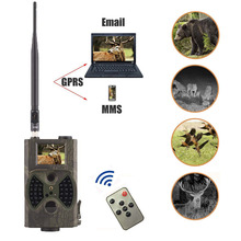 Cellular Wireless Hunting Trail Cameras HC300M HC300A Solar Panel Charger External Power WildCamera  Mobile Surveillance Camera 2024 - buy cheap