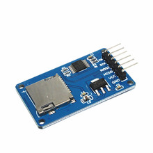 Placa de expansão de armazenamento, 1 peça, micro sd, tf, cartão de memória, módulo spi para promoção arduino 2024 - compre barato