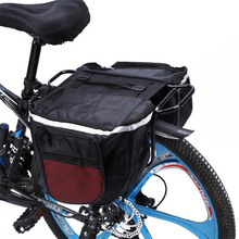 Bike Bilateral Saddle Bag Rear Seat Double Storage Package Durable Waterproof High Capacity Mountain MTB Road Bicycle Bags Parts 2024 - buy cheap