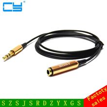 Cable de extensión de Audio estéreo, conector macho a hembra de 3,5mm, 1m, para auriculares/PC/DVD/TV/Audio de coche 2024 - compra barato