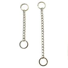 Double Split Ring Wallet Chain Connecting Key Buckle Circular Key Chains Handmade Keychains DIY Bag Charm Accessories 2024 - buy cheap