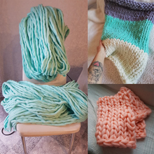 250g/pc High Quality Viscose Chunky Wool Yarn Knitting/Crochet/Carpet/Hats Multi Color Hand Knitting Yarn Super Thick Spin Yarn 2024 - buy cheap
