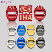 Ceyes Car Styling Auto 3D Design Door Lock Covers Badge Case For Daihatsu Terios Charade Mira Car-Styling Car Accessories 4pcs 2024 - buy cheap