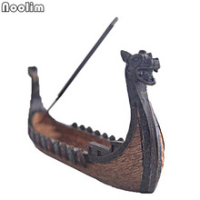 Dragon Boat Incense Stick Holder Aromatherapy Incense Burner Aromatic Crafts Ornaments 2024 - buy cheap