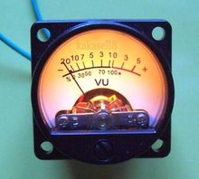 Аналоговая Панель VU Meter 500 630Ohm 2 шт., измеритель уровня звука 6-12 В, теплая светильник ка, бесплатная доставка 2024 - купить недорого