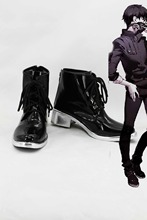 Токийский Гуль, обувь для косплея kaneziki, аниме боевые ботинки, высокое качество, изготовленные на заказ 2024 - купить недорого