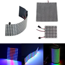 WS2812B Panel Screen 8*8,16*16,8*32 Pixel 256 Pixels Digital Flexible Programmed Individually Addressable RGB Full Color DC5V 2024 - buy cheap