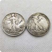 USA 1920-P,S,D Walking Liberty Half Dollar COIN COPY commemorative coins-replica coins medal coins collectibles 2024 - buy cheap