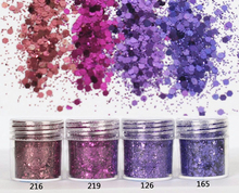 4X 10ml Purple series shiny glitter Sequins for jewelry diy making,Nail Glitter Powder For nail art decoration,Flake glitter 2024 - buy cheap