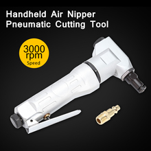 Professional  Handheld Air Nipper Pneumatic Cutting Tool Nibbler Drill Attachment Metal Sheet Cutter Free Cutting Tools 2024 - buy cheap