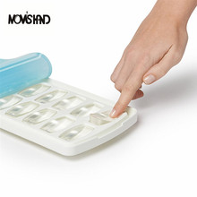 MOM'S HAND-bandeja para cubitos de hielo con tapa de silicona, máquina de helados de frutas, cocina, Bar, Accesorios para beber 2024 - compra barato