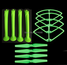SYMA X8 X8C X8G X8W quadrocopter remote control aircraft accessories luminous green blade protection ring gear accessories 2024 - buy cheap