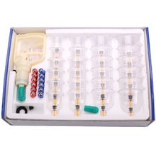 24 Pcs Massage Vacuum Cupping Set Thicker Magnetic Aspirating Cupping Cans Acupuncture Massage Suction Cup Chinese Massage Kit 2024 - buy cheap
