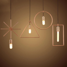 Luminária pendente de madeira geométrica, lâmpada de suspensão para café, bar, estilo nórdico, loft, hotel, ac110v/220v e27 2024 - compre barato