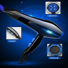 Hair Dryers home salon size power blue light dryer student mini portable NEW 2024 - buy cheap