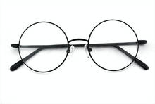 360 46mm Vintage Round Eyeglass Frame FULL-RIM Spring Hinge BLACK Glasses Retro Brand New TOP QUALITY RX 2024 - купить недорого