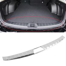 Car Rear Inner Bumper Trunk Guard Protector Molding Cover Trim fit for Subaru Forester SK 2019 Stainless Steel Rear Bumper Guard 2024 - buy cheap