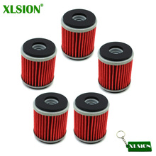 XLSION-filtros de aceite para Yamaha YZF R125 125 WR 125R 125X YZ 250 250F 450F 450 WR250F WR450F WR250X WR250R YZ450F YZ250F YZ250, 5x 2024 - compra barato