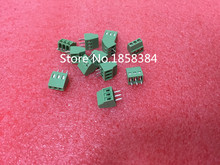 10pcs 3 Poles/3 Pin 2.54mm PCB Universal Screw Terminal Block Connector 2024 - buy cheap