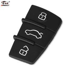DANDKEY Buttons Rubber Pad For Audi A3 A4 A5 A6 A8 Q5 Q7 TT S LINE RS Rubber Pad Remote Key Keyless Fob 3 Buttons 2024 - buy cheap