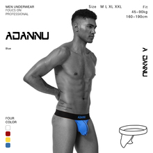 ADANNU Men Sexy Underwear Mens Modal Thongs G-Strings Tanga Jockstrap Gay Panties Briefs Cotton String Breathable Jockstraps 2024 - buy cheap