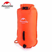 Naturehike-bolsa inflable impermeable para natación, equipo de almacenamiento de doble Globo, equipo de natación, esnórquel, 28L 2024 - compra barato