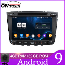 Owtosin Car Radio Video multimedia Player Navigation GPS Android 9.0 For Hyundai IX25 Creta 2014 2015 2016 2017 Car 4G RAM 2024 - buy cheap