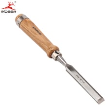 RDEER Woodwork Chisel Butt Chisel CR-V 5/8''/16mm Wood Carving Straight Chisel Flat Carvers Graving Knife Wood Tools 2024 - buy cheap