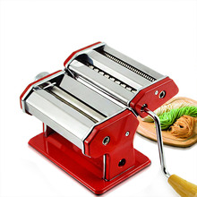 2016 Hot High Quality 2 Knives DIY Handy Stainless Steel Pasta Noodle Maker Noodle Press Machine Lasagna and Spaghetti 2024 - buy cheap