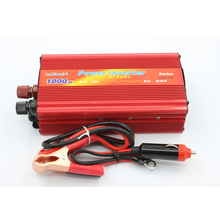 Car Inverter 1000W DC 12V~24V to AC 220V Power Inverter Adapter Vehicle motor Car Chargers Converter USB Free Shipping 2024 - buy cheap